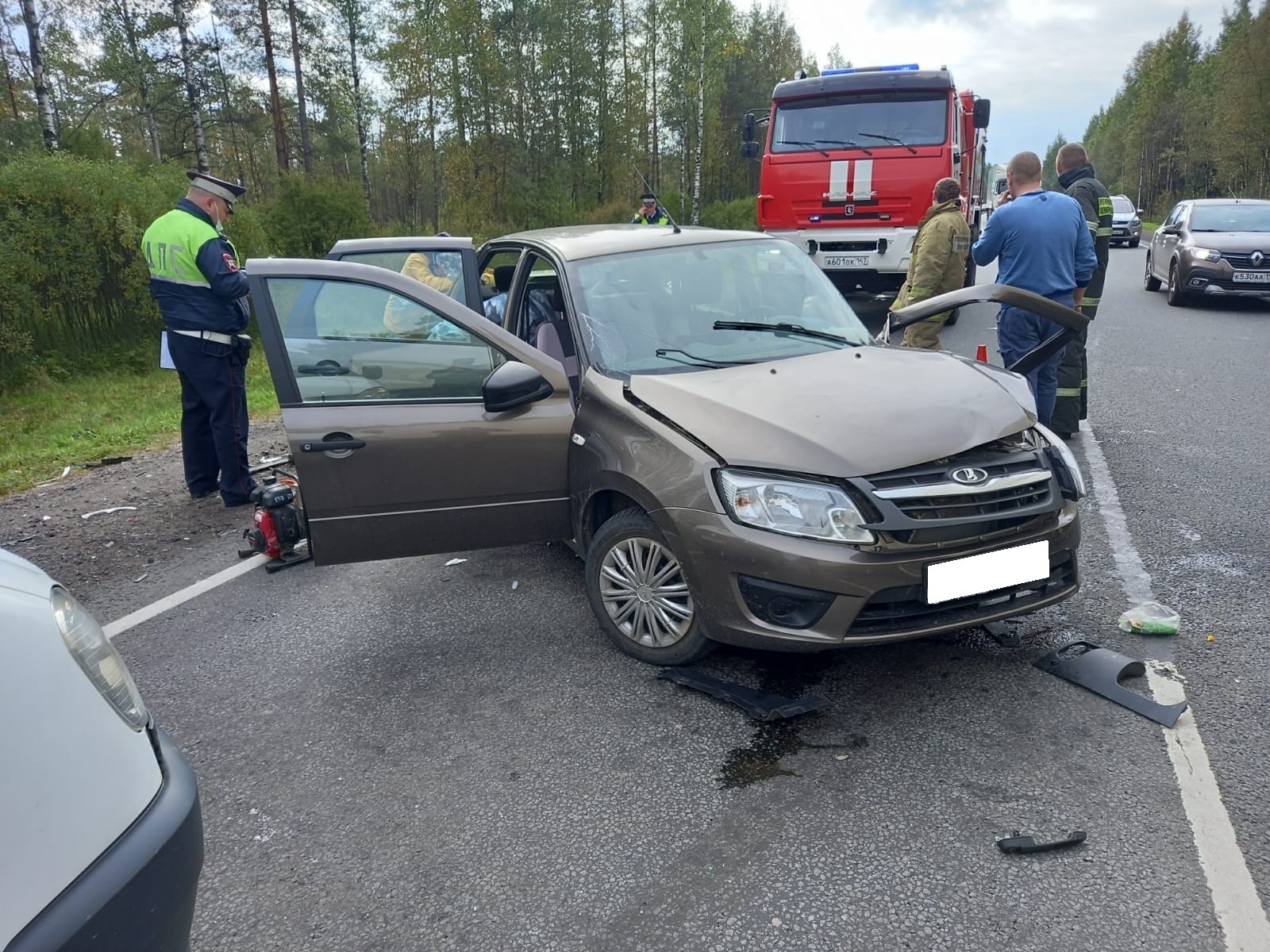 ДТП В Лужском районе сегодня