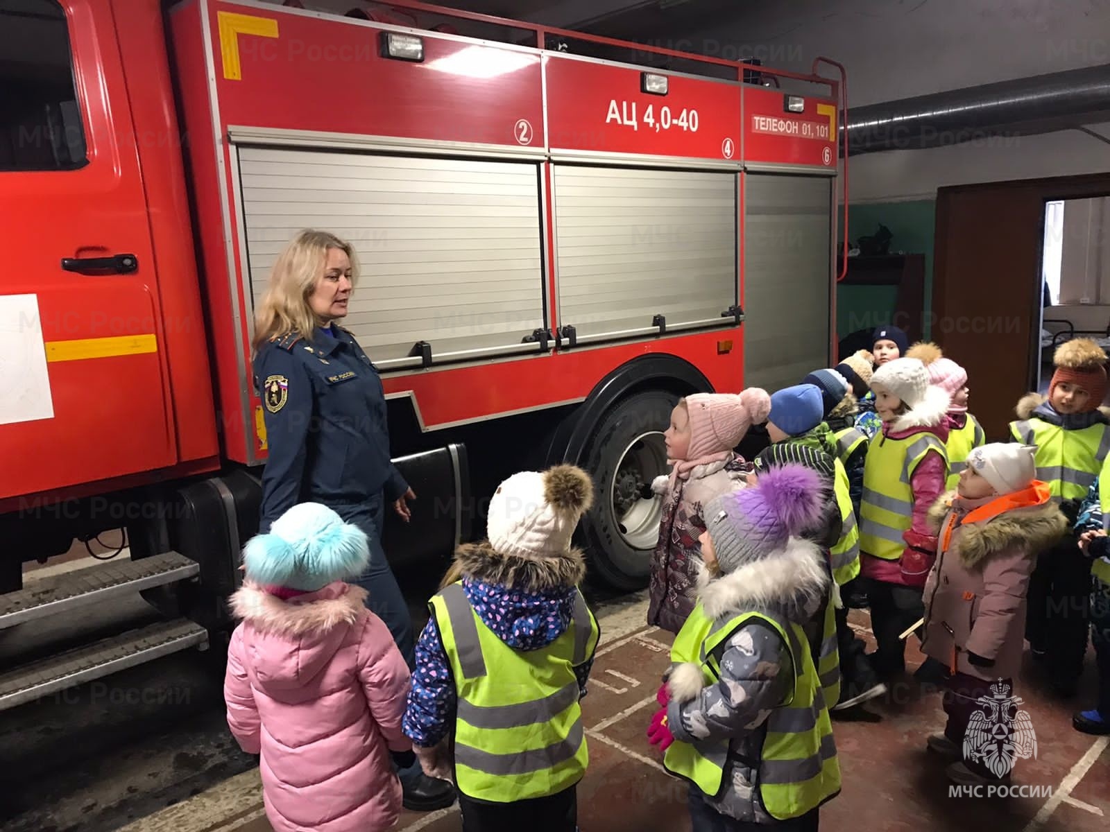 В пожарную часть с «Улыбкой» | 13.02.2023 | ЛенОбласть - БезФормата