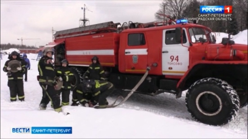 Студенты пожарно-спасательного колледжа приняли участие в больших учениях