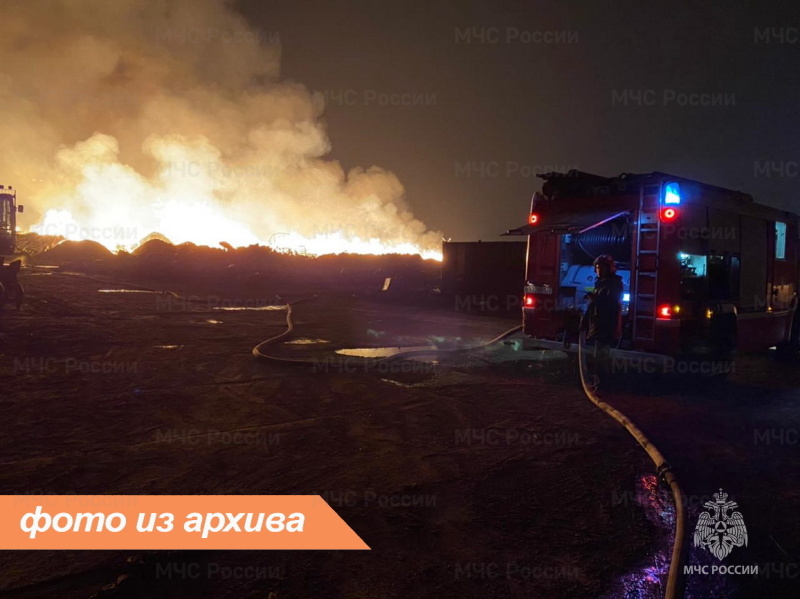 Пожарно-спасательные подразделения Ленинградской области и г. Санкт-Петербурга ликвидировали пожар в Гатчинском районе