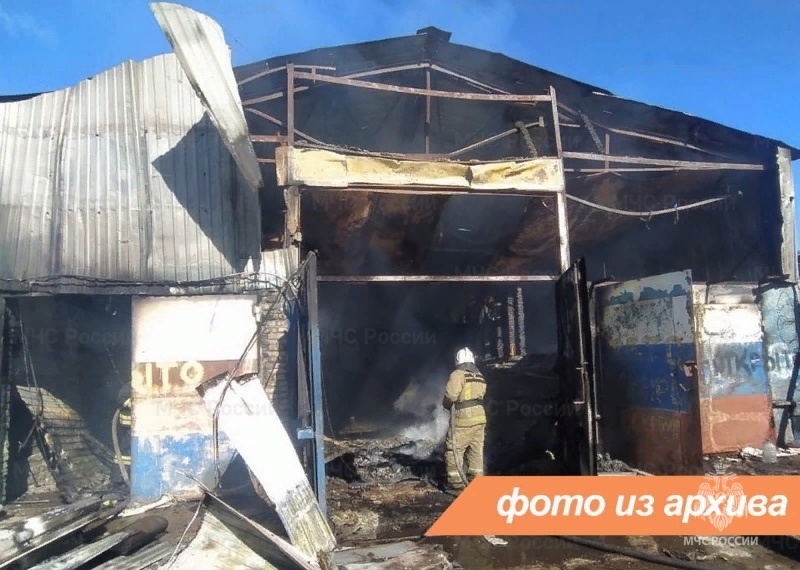 Пожарно-спасательные подразделения Ленинградской области ликвидировали пожар в г. Выборг