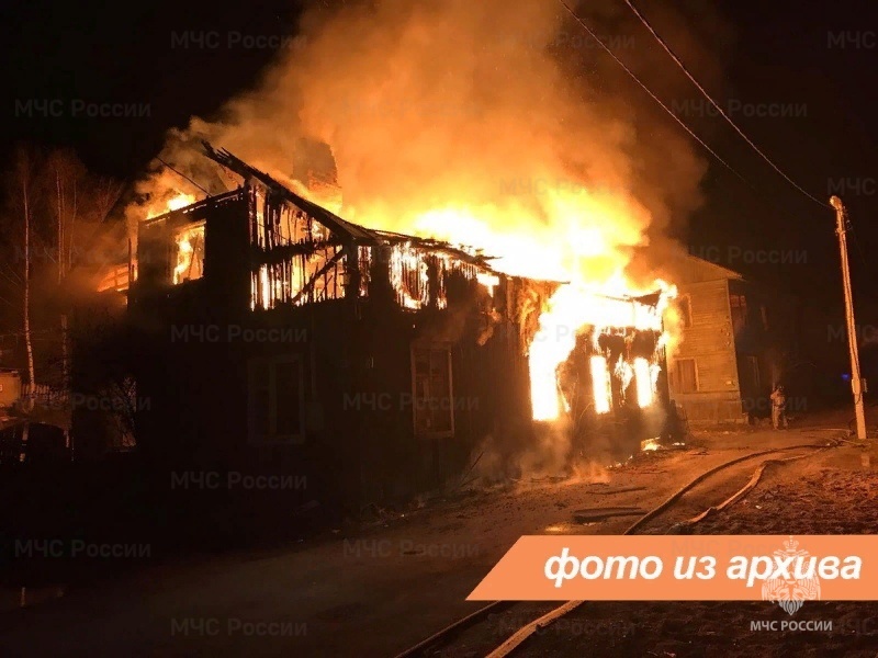 Пожарно-спасательное подразделение Ленинградской области ликвидировало пожар в Приозерском районе