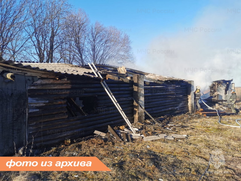 Пожарно-спасательное подразделение Ленинградской области ликвидировало пожар в Гатчинском районе