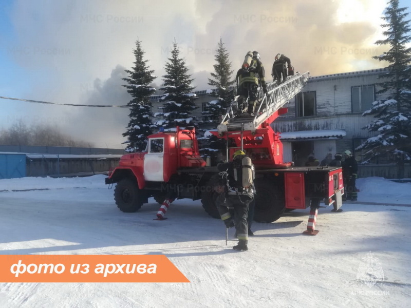 Пожарно-спасательные подразделения Ленинградской области ликвидировали пожар в Кировском районе