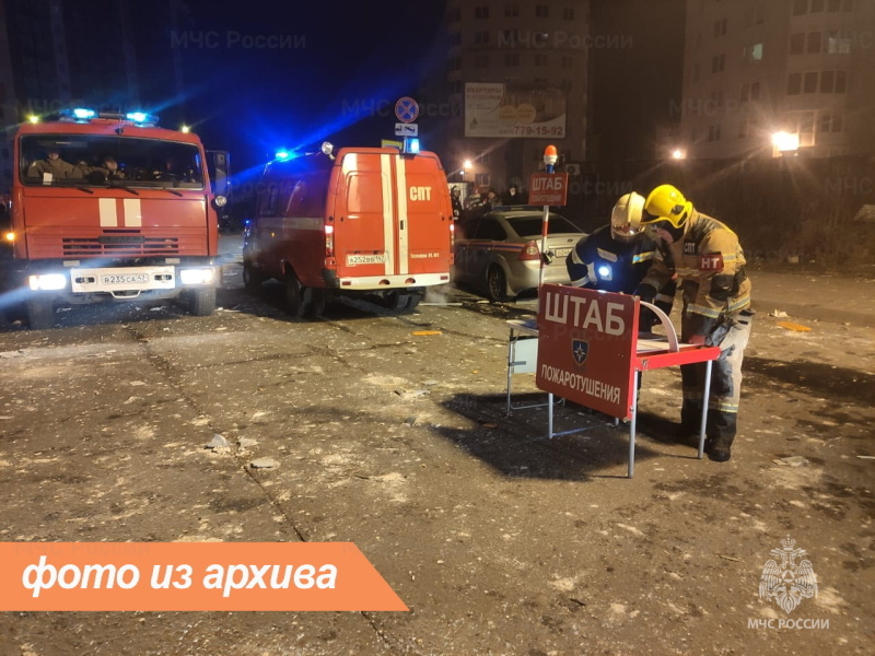 Пожарно-спасательное подразделение Ленинградской области ликвидировало пожар во Всеволожском районе