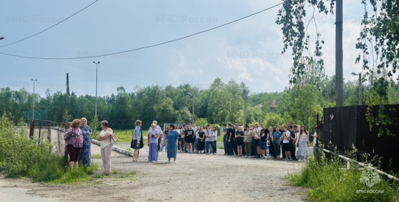 Пожарно-тактические учения в Тосненском техникуме!