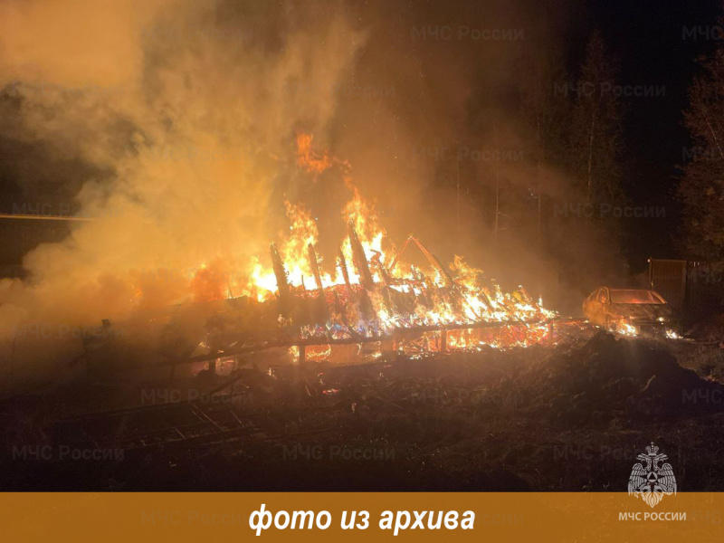 Пожарно-спасательные подразделения Ленинградской области ликвидировали пожар в Кировском районе